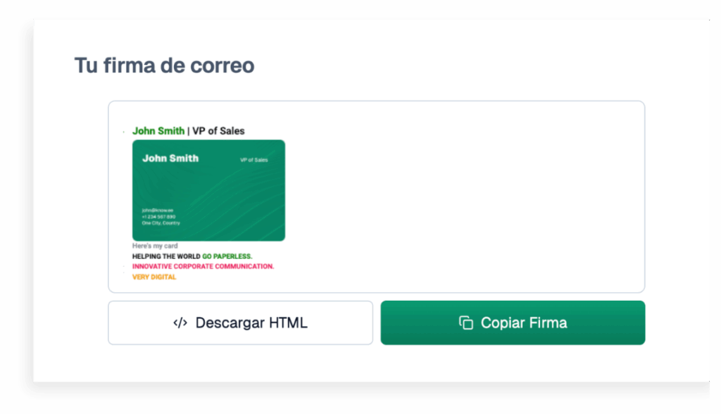 Knowee email signature