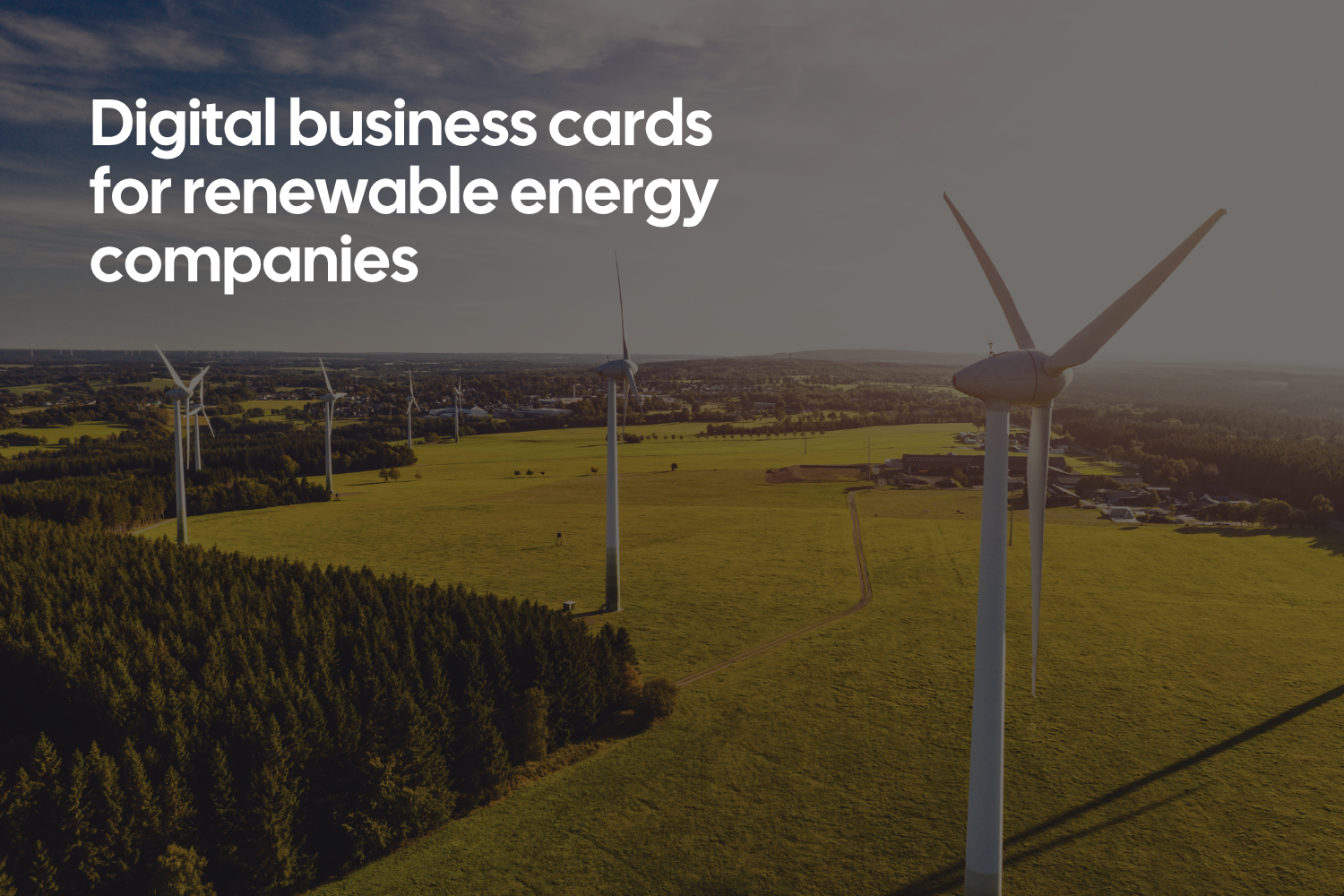 Digital Business Cards for Renewable Energy Companies
