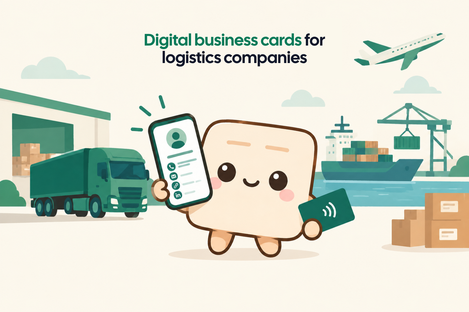 Digital Business Cards for Logistics Companies