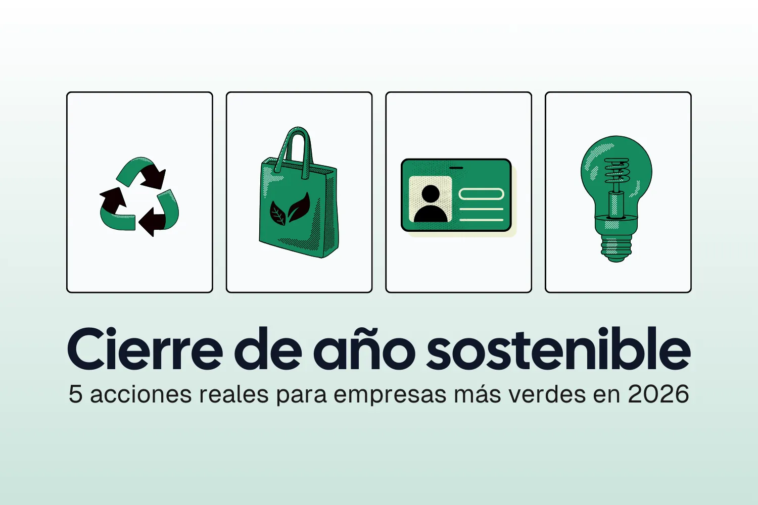 Cierre de año sostenible
