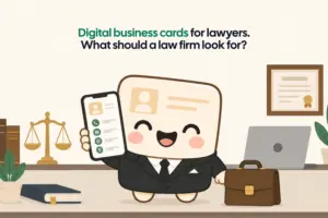 What should law firms look for in a digital business card platform