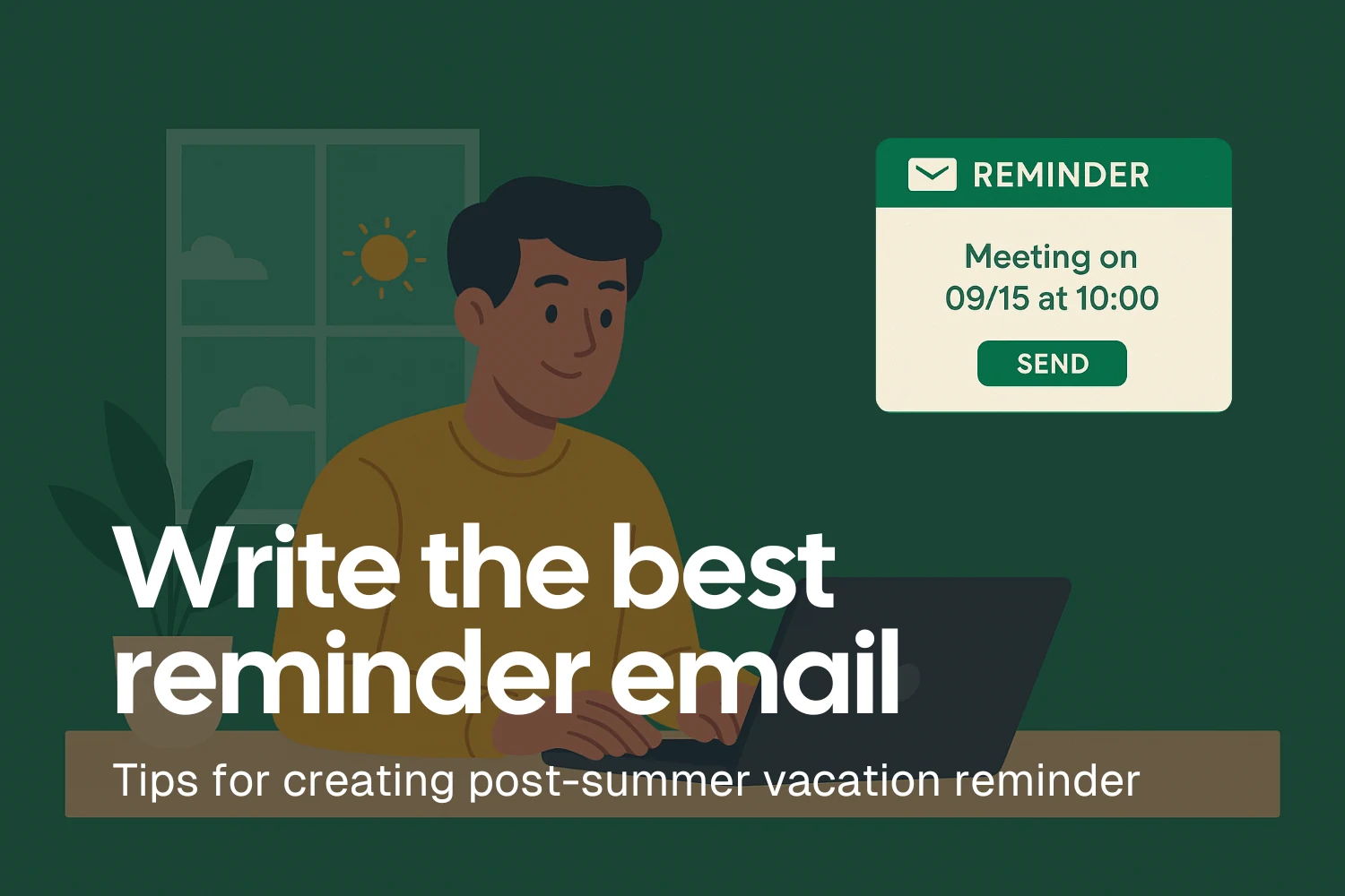 Write the best reminder email