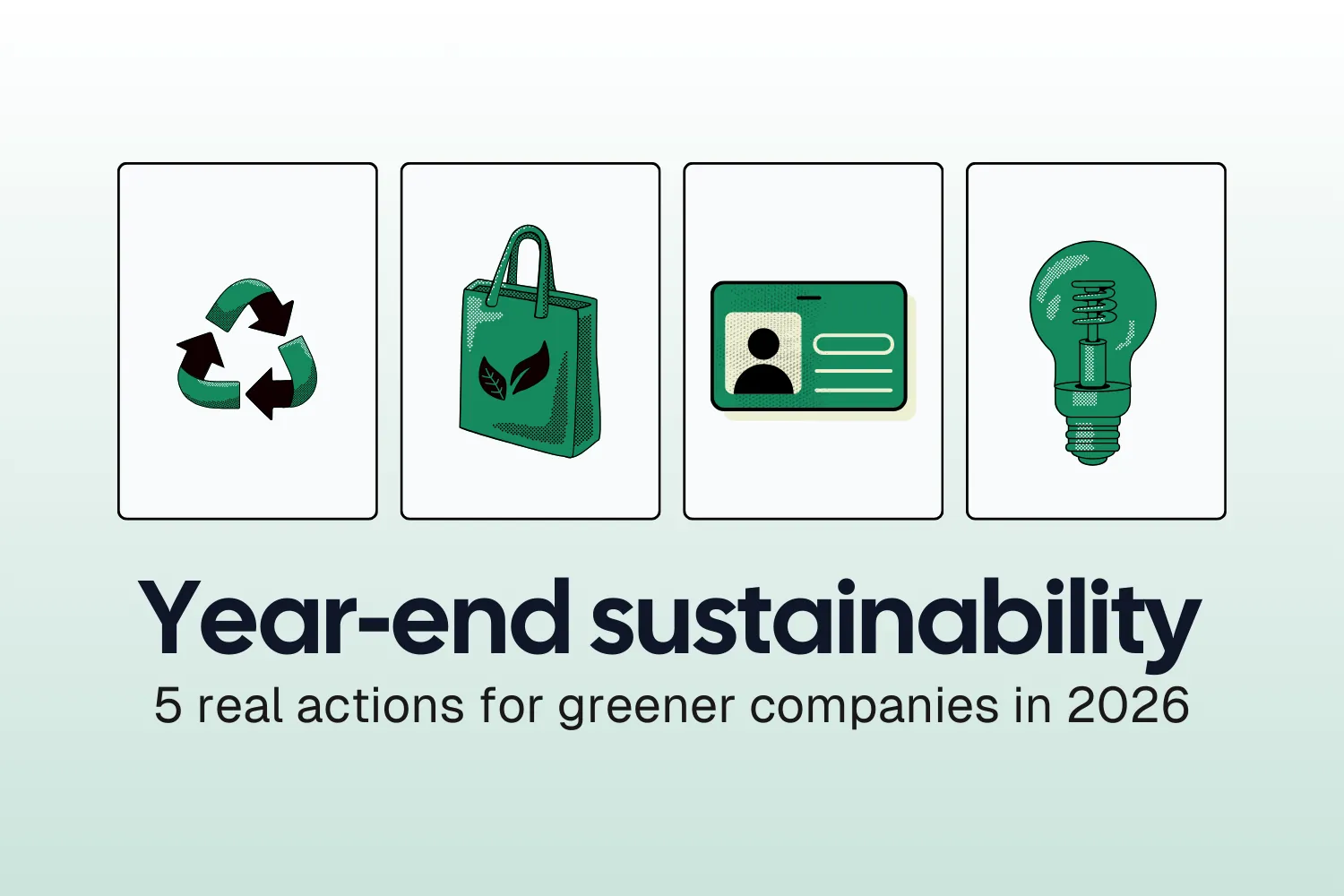 Year-end sustainability