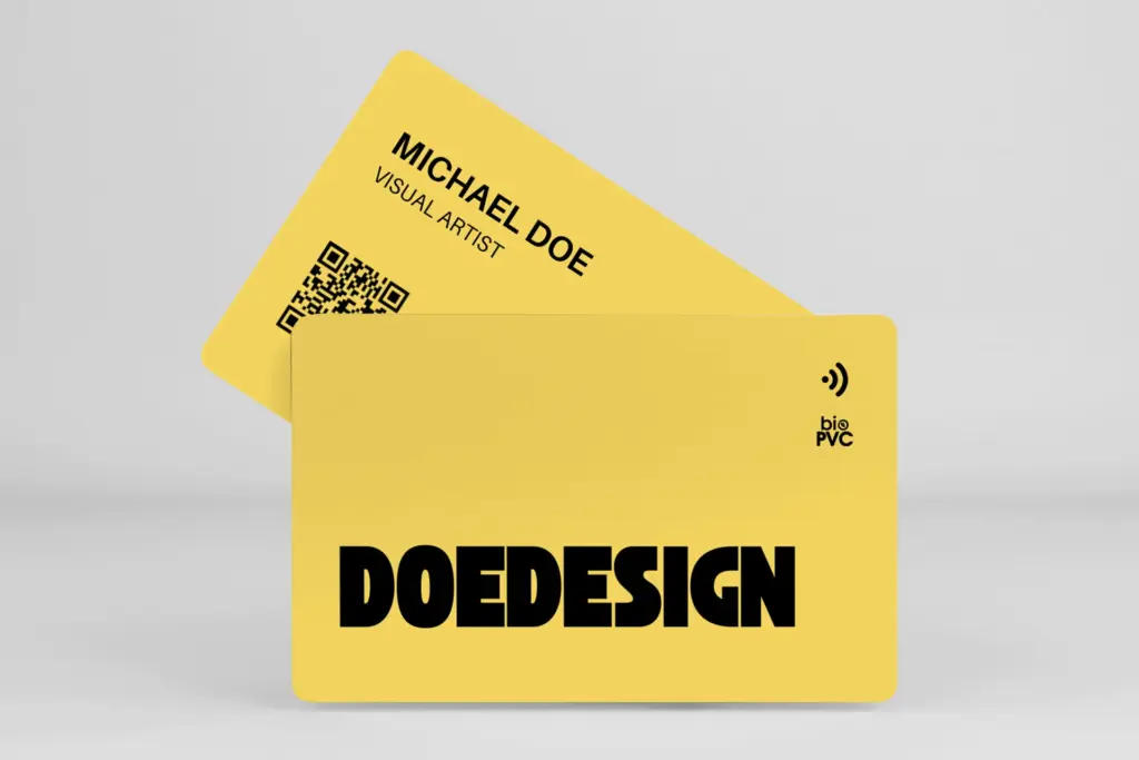 Tarjeta de visita NFC personalizada